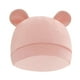 thumbnail image 1 of Gorros Para Niños Y Niñas, Suaves Para 0 A 6 Meses, Gorro Para Bebé Recién Nacido, Color Rosa, 1 of 5