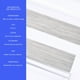 thumbnail image 4 of Cortina Roller Duo Zebra Dia y Noche 220 x 200 Cm Gris Crudo Jaspeado Guiza, 4 of 8