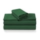 thumbnail image 1 of Juego de sábanas Tribeca Living, franela 100% algodón, tamaño king, color verde, 1 of 3