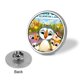 thumbnail image 3 of Puffin Rock-Theme Round Button Badge: Premium Metal Construction, Ideal for High-End Events 2.8 cm, 3 of 6