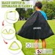 thumbnail image 5 of Portería de fútbol LOMGWAYS para niños, patio trasero, 120x90 cm, con bolsa de transporte, 5 of 7