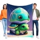 thumbnail image 1 of Bebé Tortuga anti-pilling, suave, ligera, esponjosa y acogedora de lujo para hogar y cocina – Perfecta para niños y adultos,100X130cm, 1 of 6
