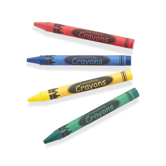 Crayones al por mayor CrayonKing 3,000 4 colores no tóxicos ASTM D4236