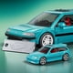 thumbnail image 4 of Mattel Brick Shop Speed Custom '90 Honda Civic EF, 4 of 8