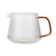 thumbnail image 3 of Cafetera De Vidrio, Cafetera Manual Transparente, Gotero Para El Hogar, Viajes, Restaurantes, 500ml, 3 of 3