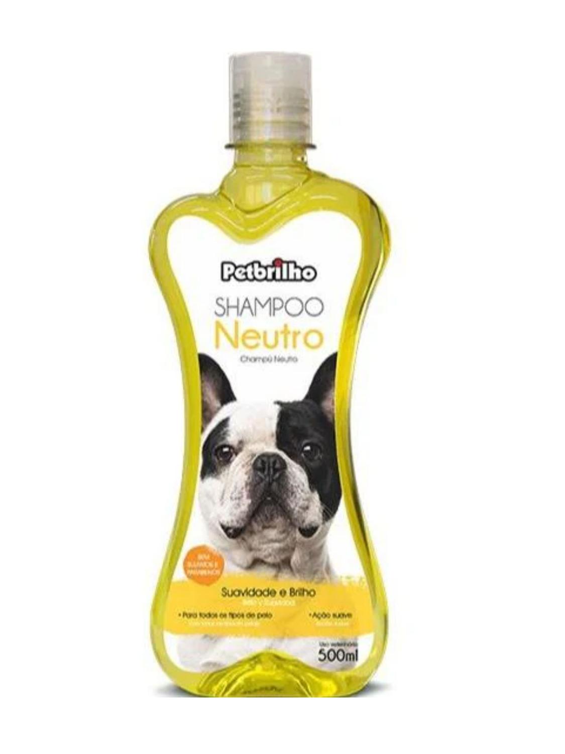 Genérico - Shampoo Neutro Vegano 500Ml Perros Y Gatos Blanco