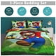 thumbnail image 5 of Mario Print Bedding Set Pattern Duvet Cove Set 3 Pieces 1 Quilt Cover And 2 Pillowcases for Women Men Teens, 5 of 5