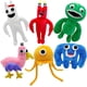 thumbnail image 1 of 2023 [Nuevo] Jardín de Banban, 9.89"/6 piezas de peluche, novedoso pájaro arcoíris aterrador/verde/rojo/azul/naranja, muñeco de peluche del Jardín de Banban, regalo sorpresa para fans, 1 of 7