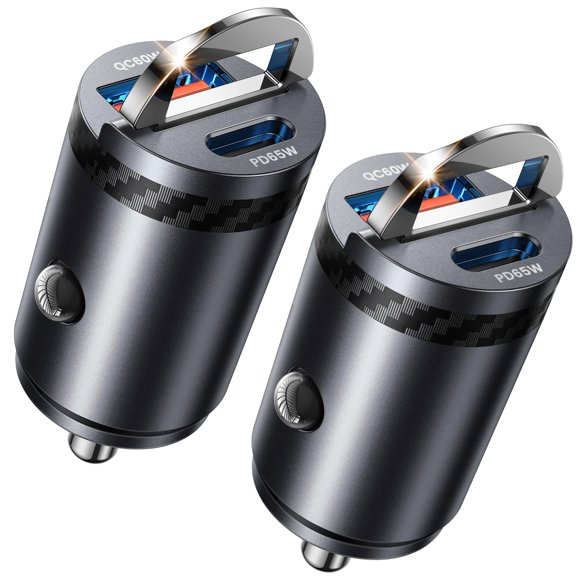 Cargador de coche Estbuc 125W USB‑C Adaptador (paquete de 2)