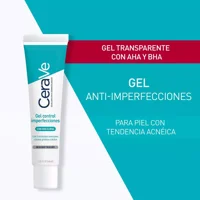 Cerave - Gel Control Imperfecciones Con Aha & Bha X 40 Ml