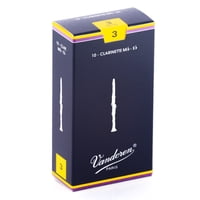 Cajas De Cañas Clarinete Mib Tradicional Nº3.0 Vandoren