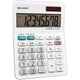 thumbnail image 2 of Calculadora Sharp EL310WB Blanca LCD 3.38x4.75x1cm, 2 of 3