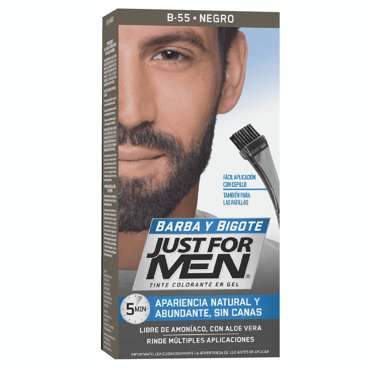 Just For Men Jfm Barba Y Bigote Gel Negro. | Lider