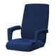 thumbnail image 5 of Silla De Ordenador De Oficina En Casa, Funda De Asiento Giratoria Completamente Estirable, Azul Marino XL, 5 of 5