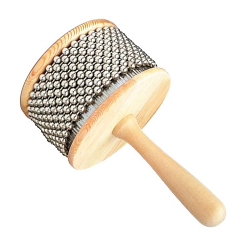 Bothyi - Juguete Musical Cabasa De Mano De Madera Para Jugar En Casa Educación Musical Aula Diámetro 11,5 Cm