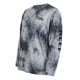 thumbnail image 2 of Polera Men Long Sleeve Tie Dye Grey Black, 2 of 4