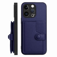 Foxdock Funda Para Iphone 13 Pro Con Bloqueo Rfid - Diseño Elegante Con Cierre De Botón