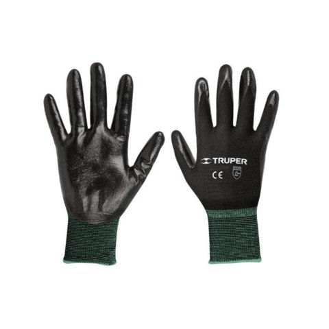 Truper - Guantes De Nylon Elástico L