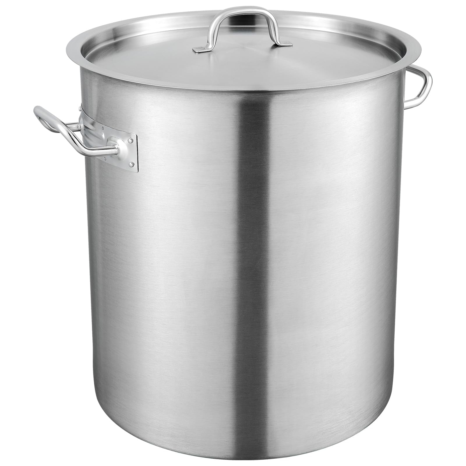 Olla Stockpot Vevor 18/8 De Acero Inoxidable 42 L Con Base Compuesta