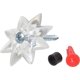 thumbnail image 2 of Rosetones para espejos Hillman Clear Mirror Rosettes, 4 juegos, 2 of 4