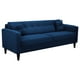 thumbnail image 2 of Sofa New Retro 3CG Felpa 00 Azul Marino, 2 of 6