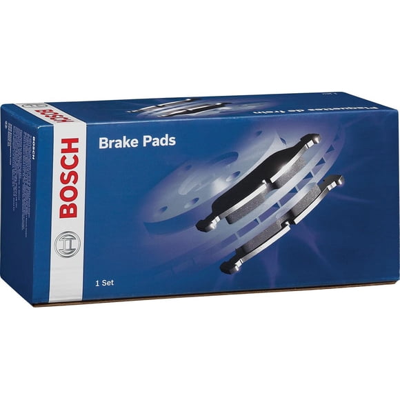 Juego de pastillas de freno de disco Bosch BE2302H de cerámica azul para Hyundai Elantra, Sonata y K