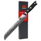 thumbnail image 1 of Cuchillo de Pan SHAN ZU 20 cm Damasco con Borde Serrado Ondulado, 1 of 7