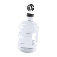 Magideal - Contenedores De Agua Con Tapa Cubo De Agua De Gran Capacidad Tanque De Agua Transparente Jarra De Agua Para Cocinar Barbacoa Mochila Para Automóvil Su 18.9L 48Cmx28Cm