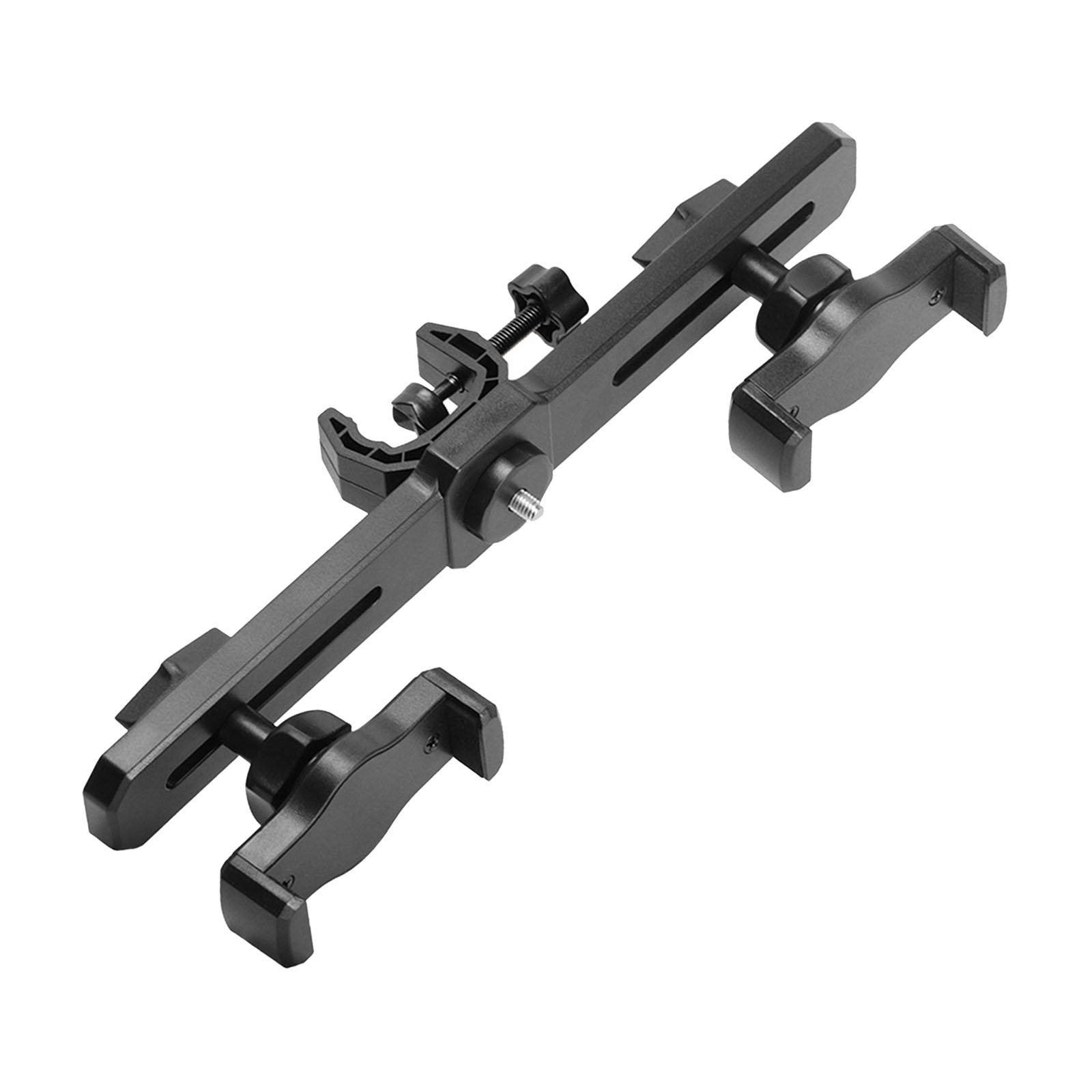 Magideal - Adaptador De Trípode De Teléfono Adaptador De Teléfonos Inteligentes Adaptador De Trípode Multifunción Desktop Topeador De Teléfonos Móviles Adaptador Posición Doble