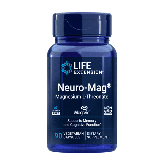 Suplemento De Magnesio Neuro-mag L-threonate 90 Capsulas