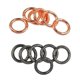 thumbnail image 1 of 12pcs 25mm Aleación Ronda O Spring Snap Ganchos Clip Bolso Bolso Correa De Hombro, 1 of 7
