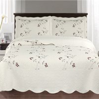 Quilt Andes Bordado Toronto Gris