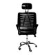 thumbnail image 2 of Silla De Escritorio Escocia Con Apoyo Cabeza Negro, 2 of 2