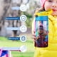 thumbnail image 5 of Vivo Botella de Agua con Tapa Pop Top de Un Toque, Acero Inoxidable, a Prueba de Fugas, para Deportes, Botella Infantil azul 12 oz, 5 of 6