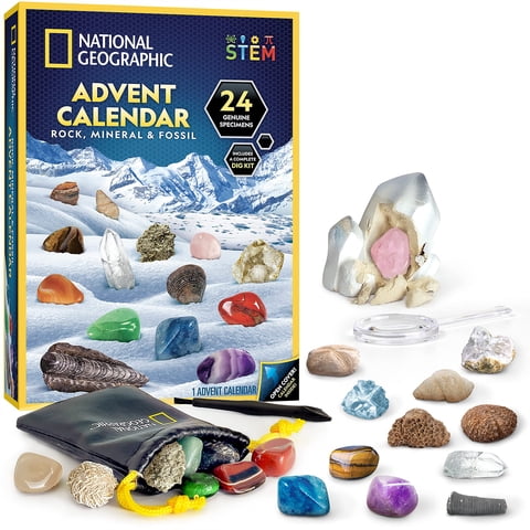 Blue Marble - Calendario De Adviento National Geographic Rock Collection 2024