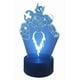 thumbnail image 1 of Lampara Ilusion 3d Robot De 7 Colores Base Touch, 1 of 7