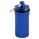 thumbnail image 1 of Hermético píldora caja titular de la caja contenedor de aleación cápsula botella llavero azul, 1 of 4