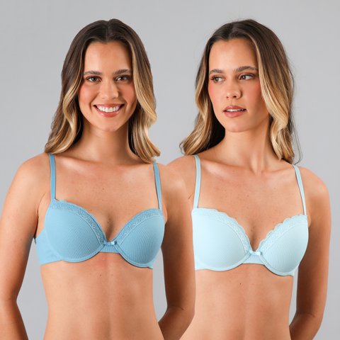 Pack 2X Sosten Perfect Balconet Flores Mujer 25494-247