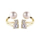 thumbnail image 1 of Glam Up Your Look with These Sparkling Zircon Earrings - Trendy Ladies Jewelry!, 1 of 2