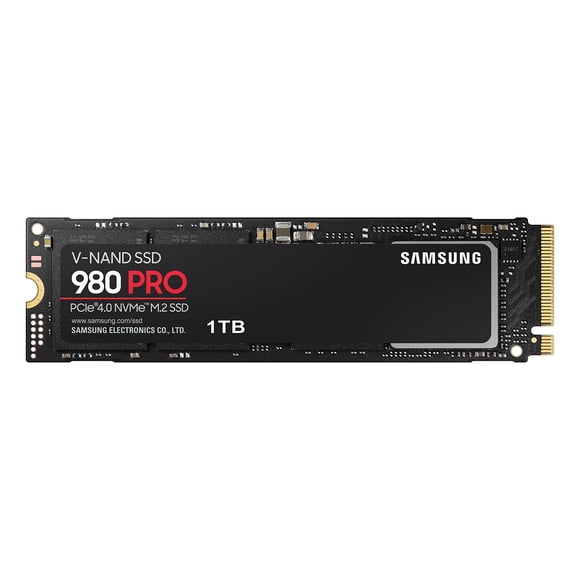SSD Samsung 980 PRO NVMe M.2 PCIe 4.0 de 1 TB, 7000 MB/s de lectura