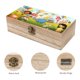 thumbnail image 3 of El Show de Pícaro Caja Organizadora de Madera Rústica - Caja Decorativa Multifuncional para Escritorio, Hogar, Oficina, Joyas y Manualidades, 3 of 6