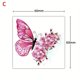 thumbnail image 1 of 3D Tattoo Sticker, Y2k Style Colorful Butterfly Realistic Pattern, Waterproof Temporary Tattoos For Men And Women, 1 of 3