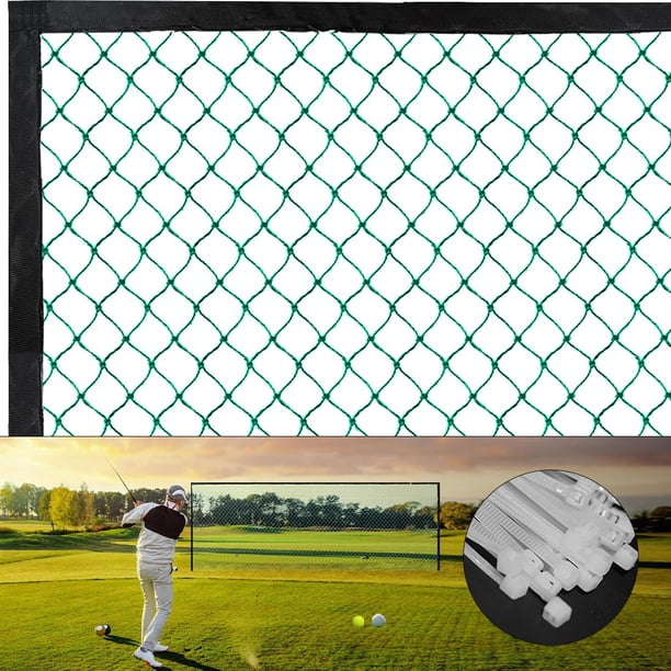 Red de barrera de golf ASENVER de alto impacto de 3 x 1 m para interiores y exteriores