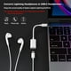 thumbnail image 2 of Adaptador USB-C Macho a Lightning Hembra Lmuboy Blanco, 2 of 3
