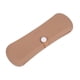 thumbnail image 4 of Contenedor De Viaje Para Brochas De Maquillaje, Bolsa De Maquillaje De Silicona Portátil, Marrón Ligero, 4 of 4