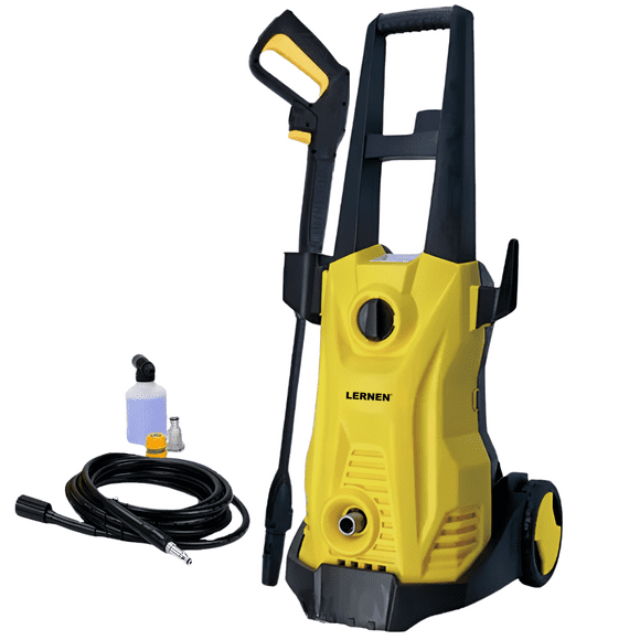 Hidrolavadora 1600W con Jabonera Espumador 120 Bar