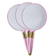 thumbnail image 1 of Espejo de mano, espejo de mano con asa, espejo de maquillaje retro de alta definición, espejo de belleza, tocador portátil para llevar en el bolso., 1 of 5