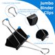 thumbnail image 2 of Clips de carpeta Nomatox 75 mm, paquete de 6, negro, tamaño Jumbo, 2 of 7