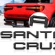 thumbnail image 1 of Inserciones para portón trasero HMHN Santa Cruz 3D negro mate, 1 of 7