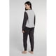 thumbnail image 2 of Pijama Largo Algodón Gris Talla L, 2 of 4